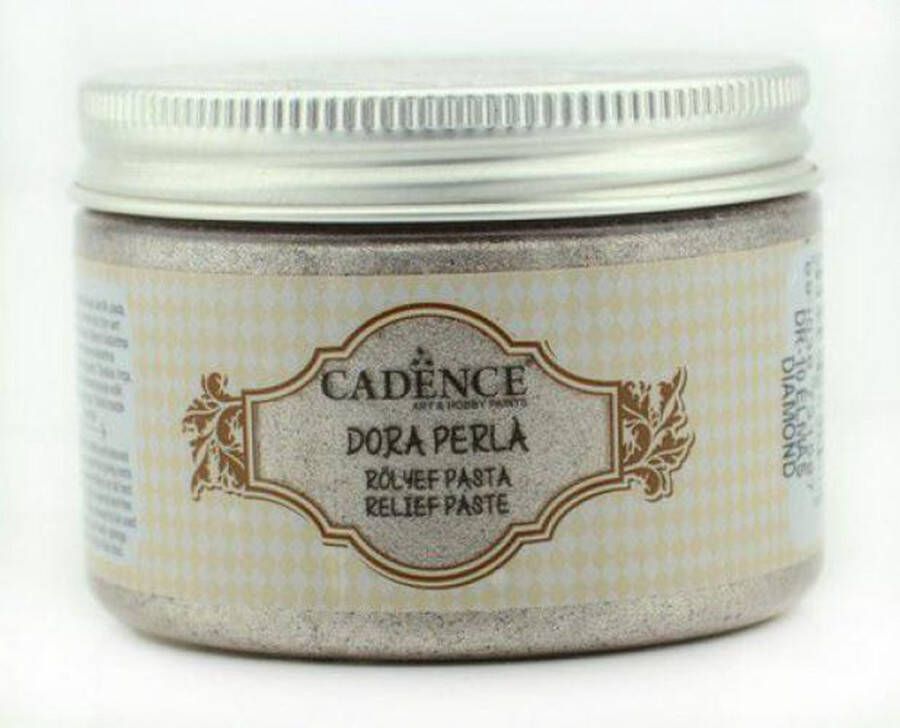 Cadence Dora Perla Met. Relief Pasta Diamant Roze 01 083 0010 150 ml