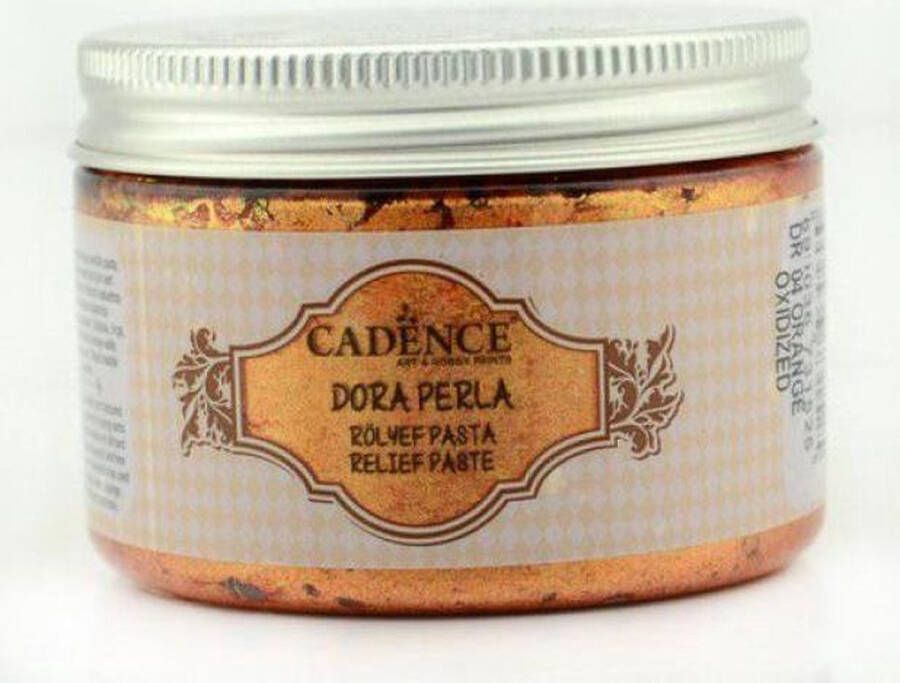 Cadence Dora Perla Met. Relief Pasta Oxide oranje 01 083 0004 150 ml