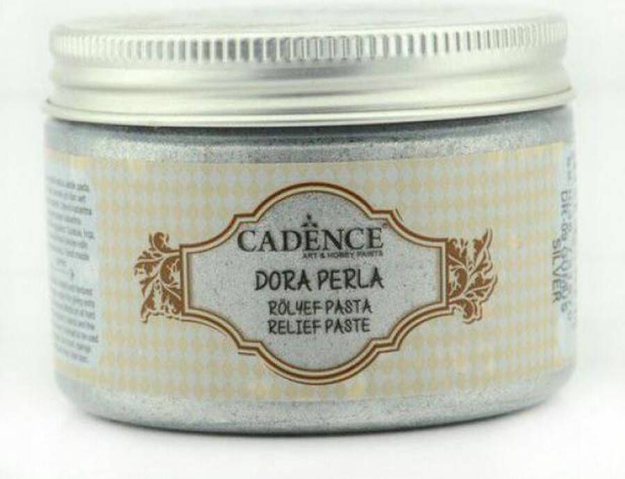 Cadence Dora Perla Met. Relief Pasta Zilver 01 083 0009 150 ml