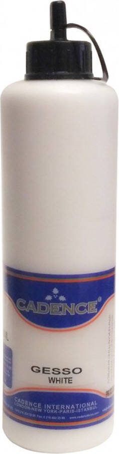 Cadence gesso acrylverf wit 01 064 0001 0500 500ml
