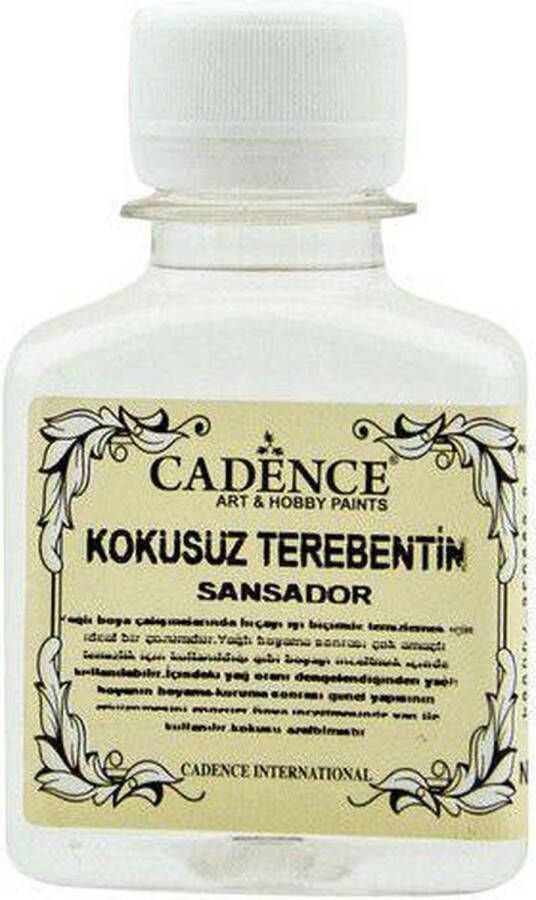 Cadence geurloze terpentine 01 110 0002 100 ml