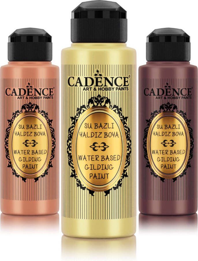 Cadence Gilding Acrylverf 500 ml Chocolate