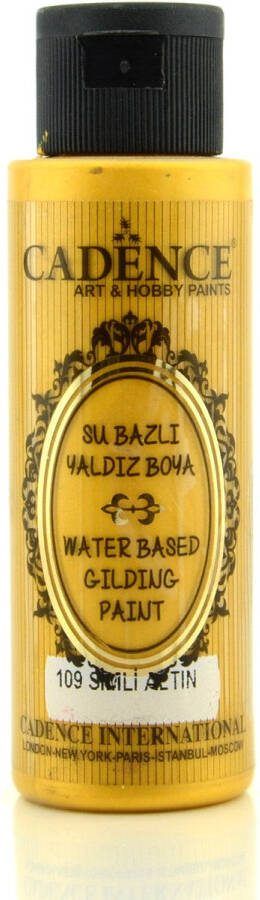 Cadence Gilding Acrylverf Metallic 70 ml Extra Gold Glitter