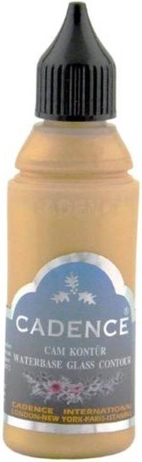 Cadence Glas- en Porseleinverf Contour 50 ml Goud