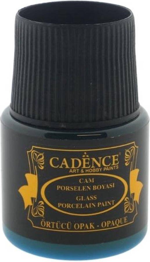 Cadence Glas- en Porseleinverf Opaque 45 ml Azuurblauw