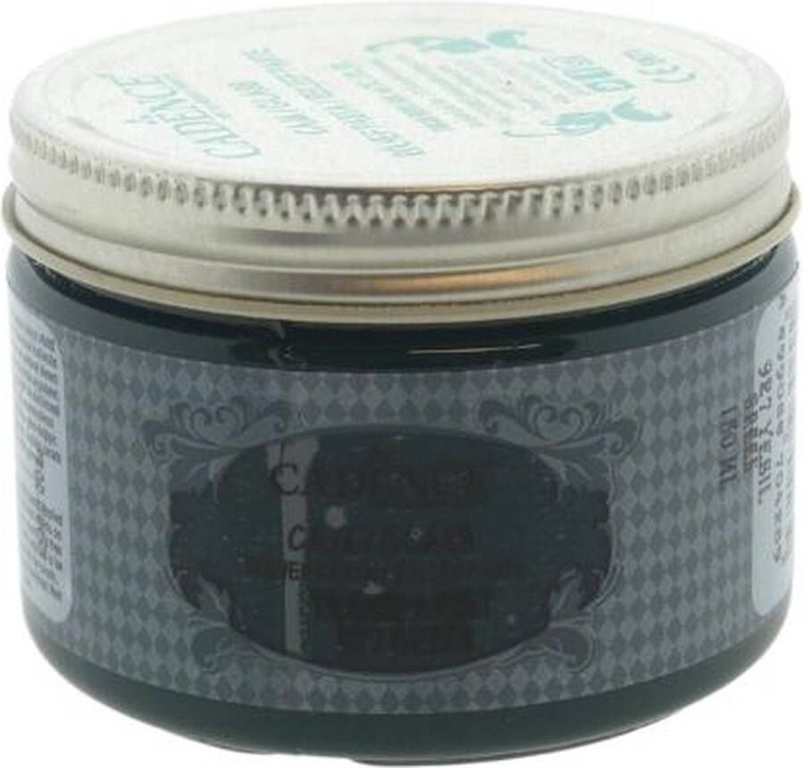 Cadence Glas Transparant Relief Pasta 150 ml Groen