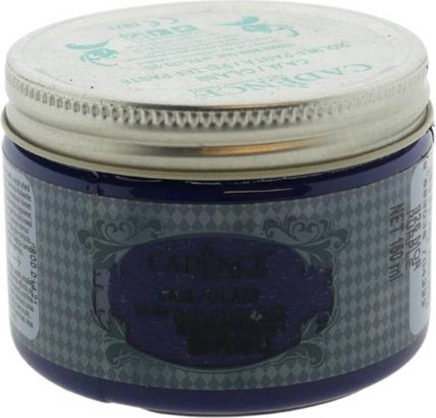 Cadence Glas Transparant Relief Pasta 150 ml Paars
