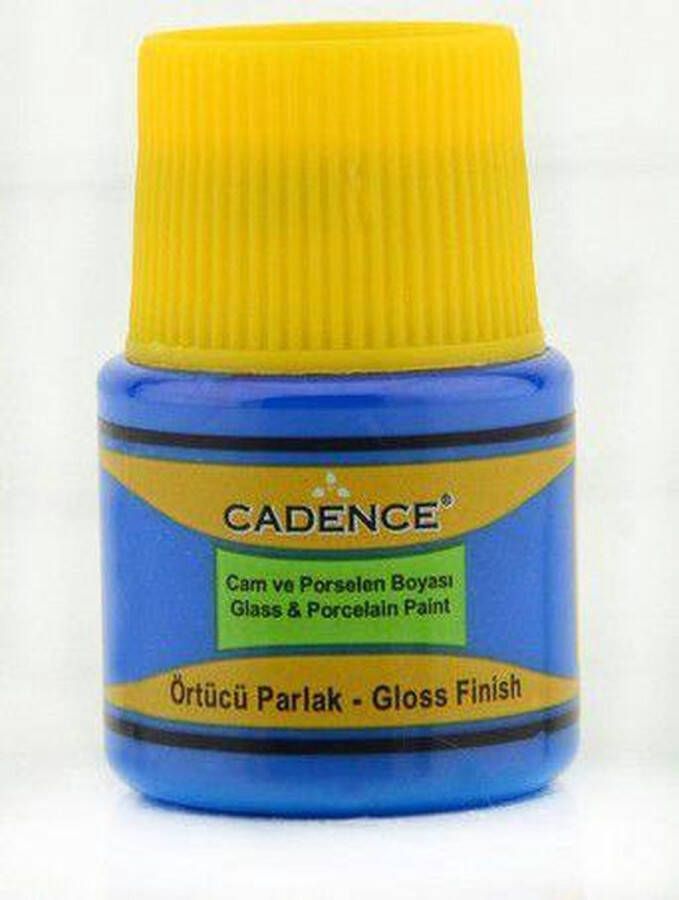 Cadence Glasverf Porseleinverf royal blue 45ml