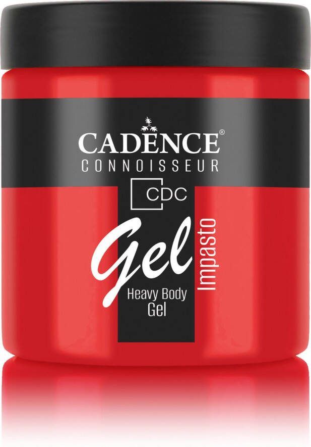 Cadence Heavy Body Gel Impasto 250 ml Poppy Red