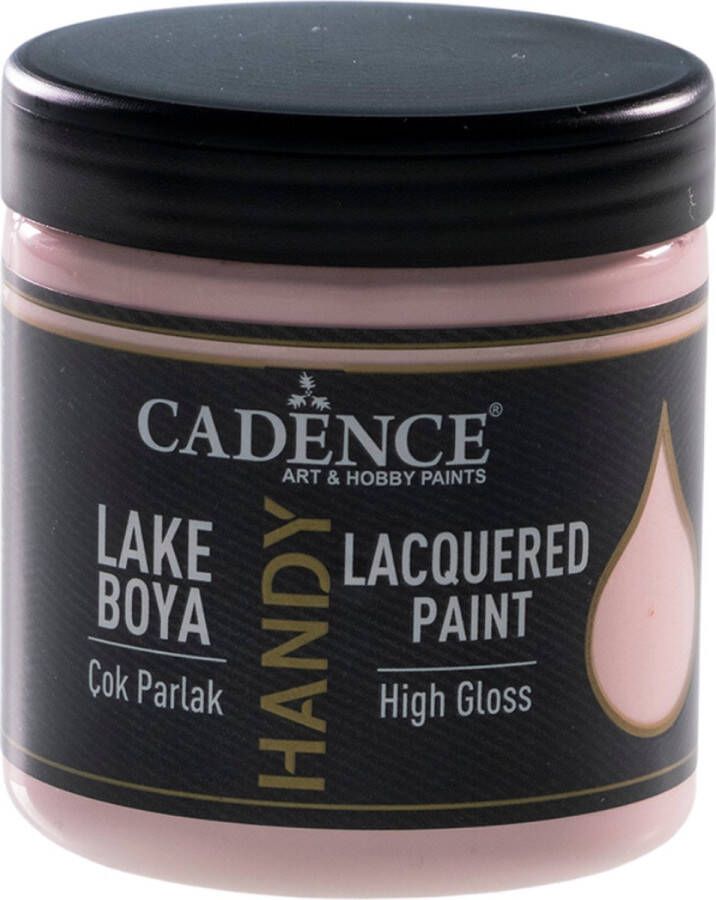 Cadence Hoogglans Acrylverf 250 ml Baby Pink