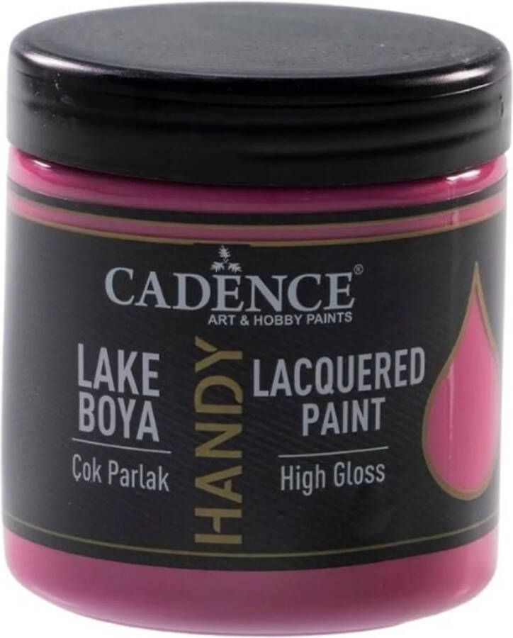 Cadence Hoogglans Acrylverf 250 ml Fuchsia