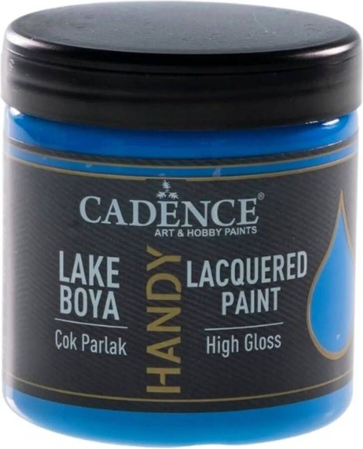 Cadence Hoogglans Acrylverf 250 ml Royal Blue