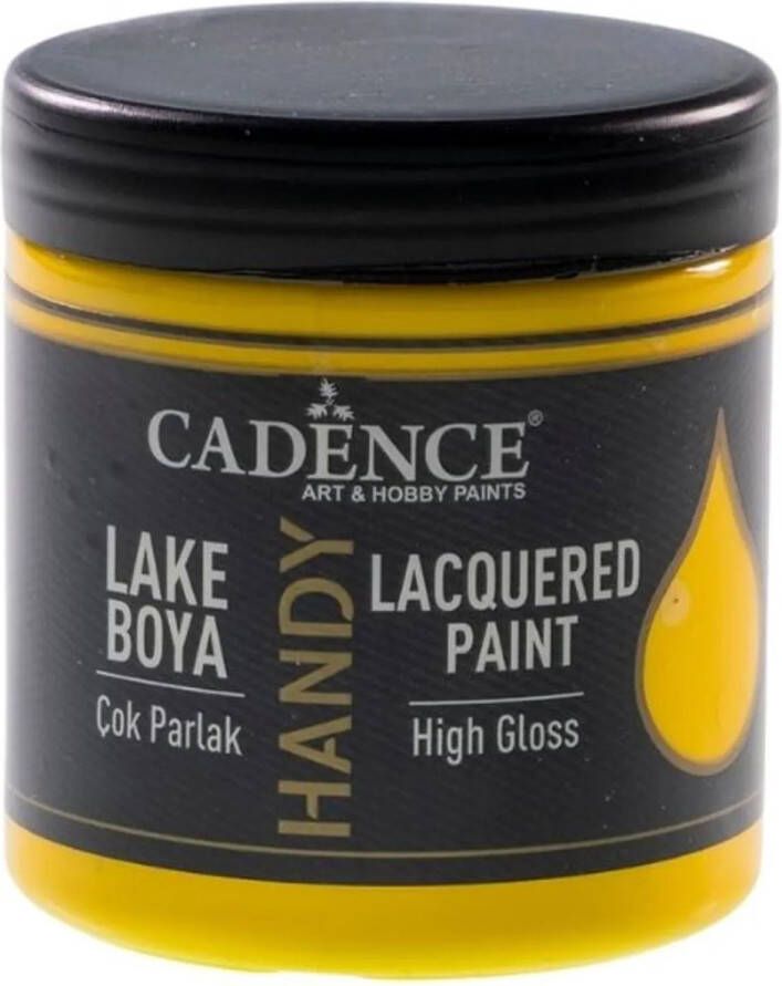 Cadence Hoogglans Acrylverf 250 ml Sun Yellow