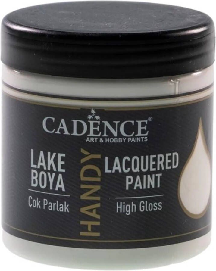 Cadence Hoogglans Acrylverf 250 ml White