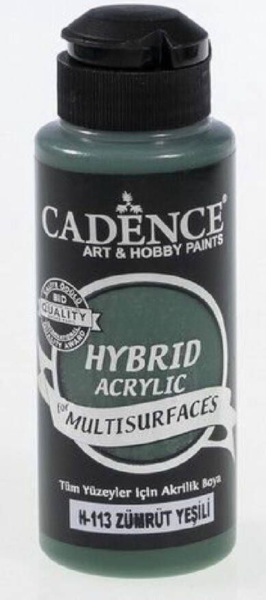 Cadence hybrid acrylic emerald 120 ml
