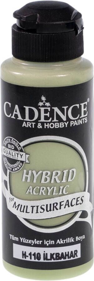 Cadence Hybride acrylverf (semi mat) Voorjaarsgroen 001 0110 120 ml