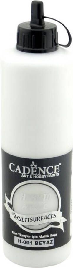 Cadence Hybrid Acrylverf 500 ml White
