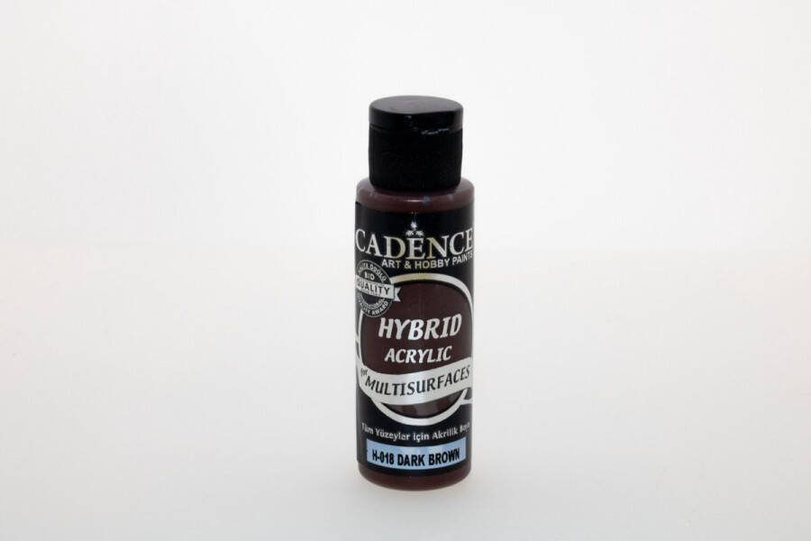 Cadence Hybrid Acrylverf 70 ml Dark Brown