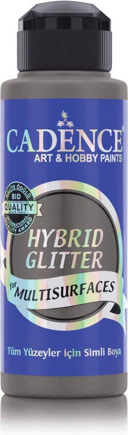 Cadence Hybrid Acrylverf Glitter 120 ml Graffiti Grey
