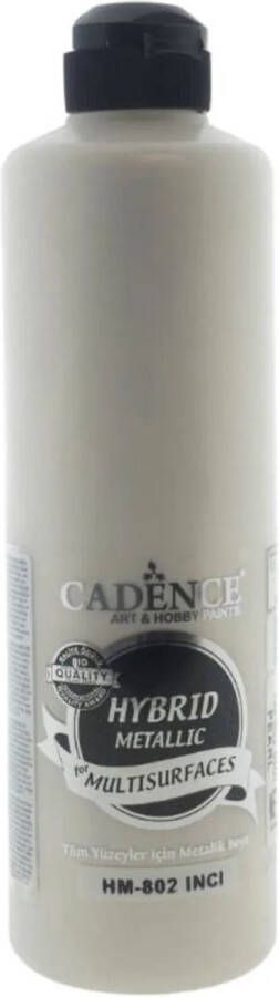 Cadence Hybrid Acrylverf Metallic 500 ml Pearl