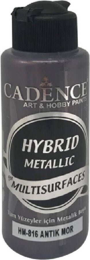 Cadence Hybrid Acrylverf Metallic 70 ml Antiek Paars