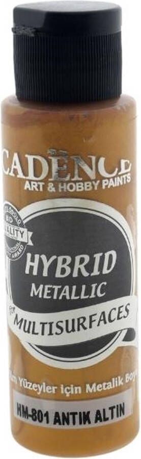 Cadence Hybrid Acrylverf Metallic 70 ml Antique Gold