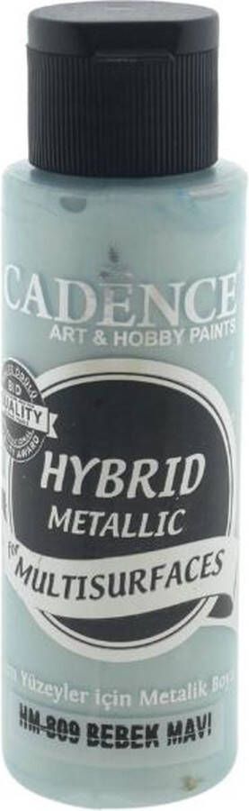 Cadence Hybrid Acrylverf Metallic 70 ml Baby Blue