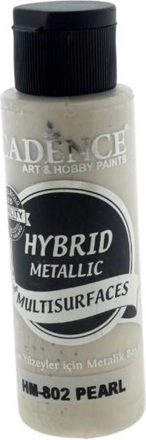 Cadence Hybrid Acrylverf Metallic 70 ml Pearl
