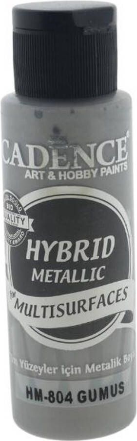 Cadence Hybrid Acrylverf Metallic 70 ml Silver