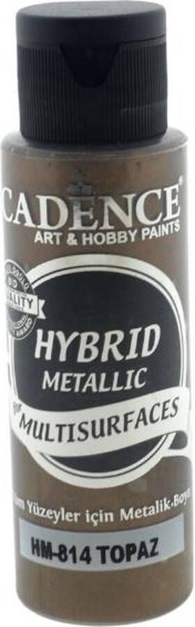 Cadence Hybrid Acrylverf Metallic 70 ml Topaz