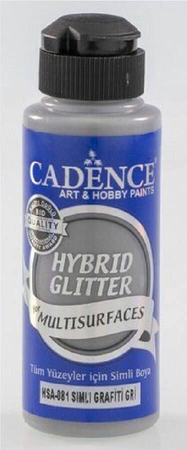 Cadence hybrid glitter grafitti gray 120 ml