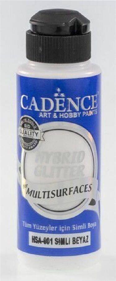 Cadence Hybride acrylverf Glitter Goud Wit 01 189 0001 120 ml