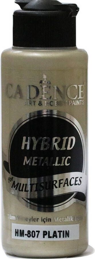 Cadence Hybrid Metallic Acrylverf 120 ml Platina