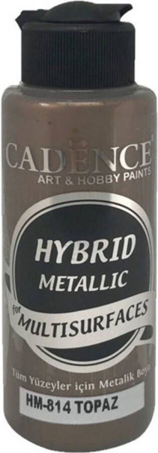 Cadence Hybrid Metallic Acrylverf 120 ml Topaz