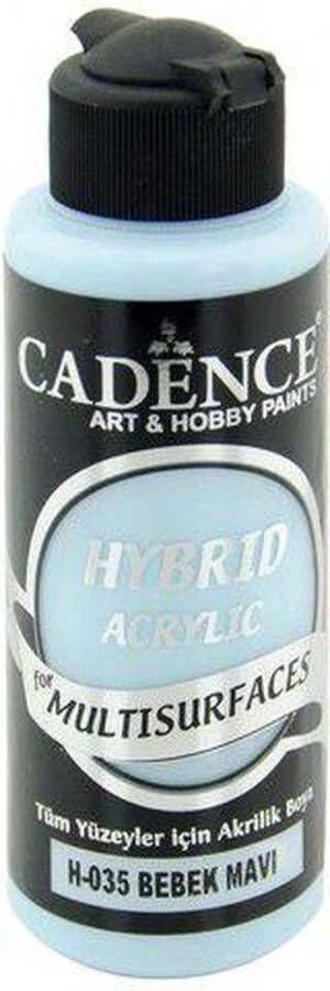 Cadence Hybride acrylverf (semi mat) Baby blauw 001 0035 120 ml