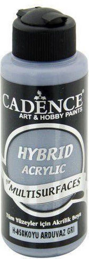 Cadence Hybride acrylverf (semi mat) Donker leigrijs 001 0058 120 ml