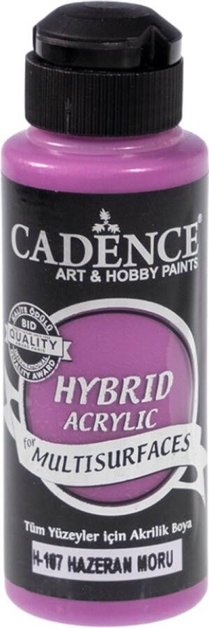 Cadence Hybride acrylverf (semi mat) Hazeran paars 001 0107 120 ml