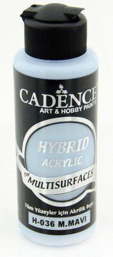Cadence Hybride acrylverf (semi mat) Mild blauw 001 0036 120 ml