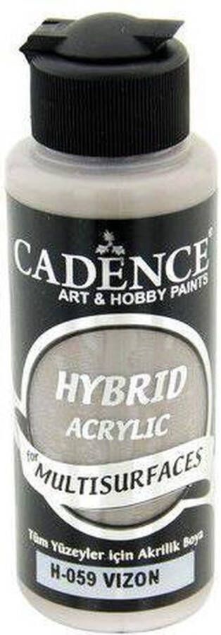 Cadence Hybride acrylverf (semi mat) Mink grijs 01 001 0059 0120 120 ml