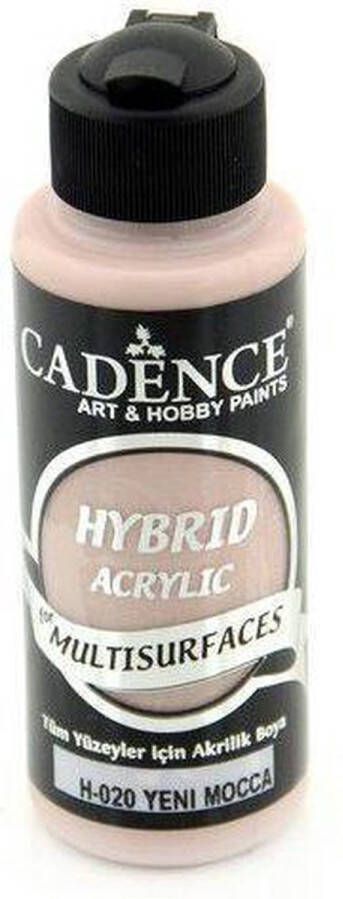 Cadence Hybride acrylverf (semi mat) New mocca 01 001 0020 0120 120 ml