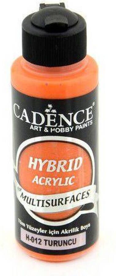 Cadence Hybride acrylverf (semi mat) Oranje 01 001 0012 0120 120 ml