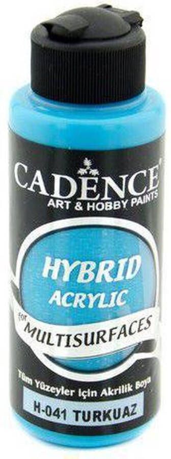 Cadence Hybride acrylverf (semi mat) Turquiose 01 001 0041 0120 120 ml
