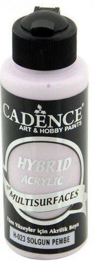Cadence Hybride acrylverf (semi mat) Vervaagd roze 001 0023 120 ml