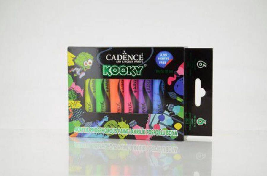 Cadence Kooky acryl phosphorous set 15ml 6 st 11 005 0000 SET3 6x15ML