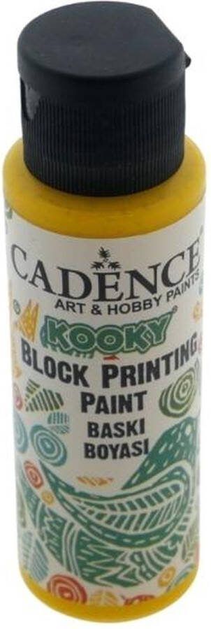 Cadence Kooky Linoverf 70 ml Geel