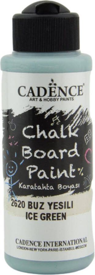 Cadence Krijtbord Verf 120 ml IJsgroen