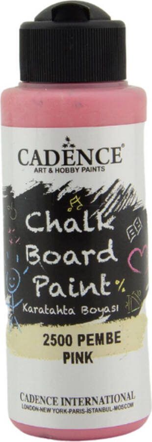 Cadence Krijtbord Verf 120 ml Roze