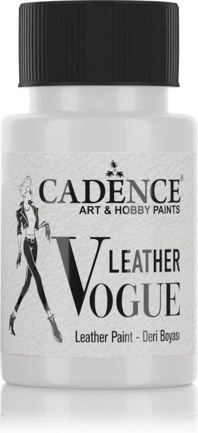 Cadence Leather Vogue Leer Verf 50 ml LV-01 White