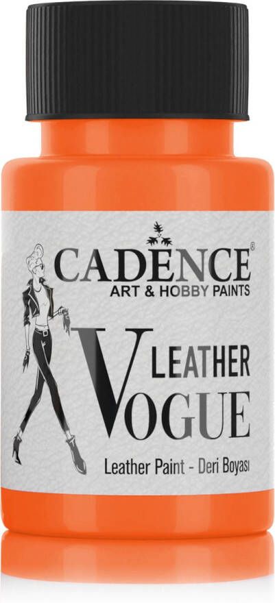 Cadence Leather Vogue Leer Verf 50 ml LV-03 Orange