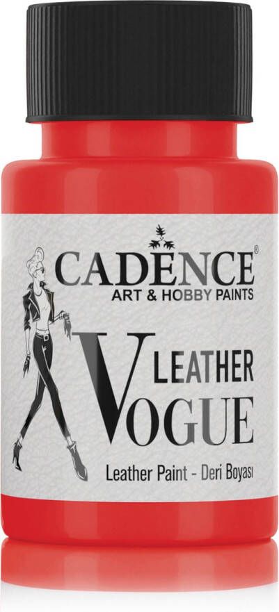 Cadence Leather Vogue Leer Verf 50 ml LV-04 Red